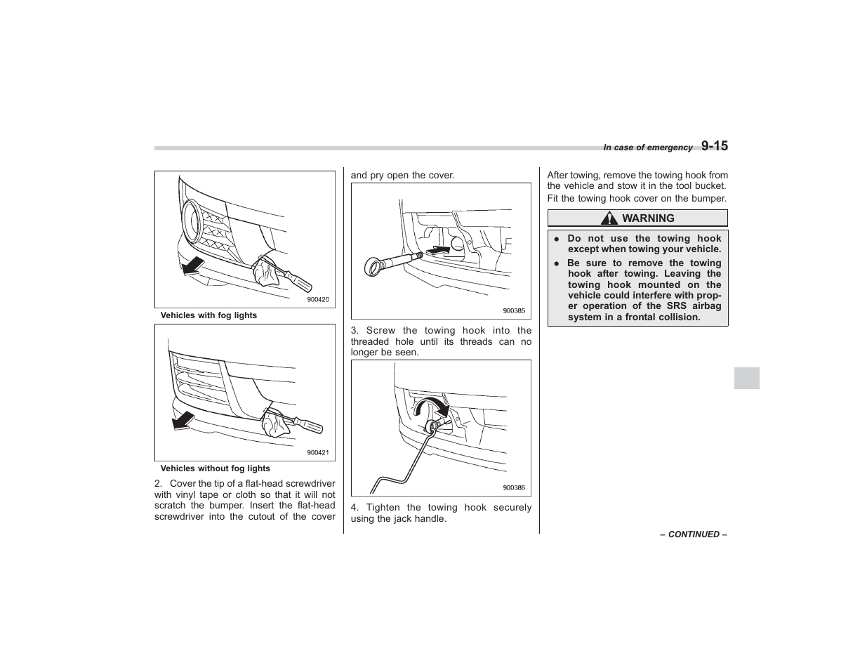 Subaru 2009 Impreza User Manual | Page 303 / 407