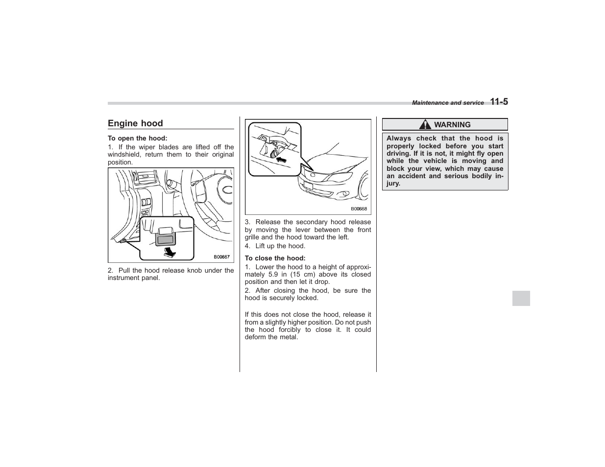 Subaru 2009 Impreza User Manual | Page 320 / 407