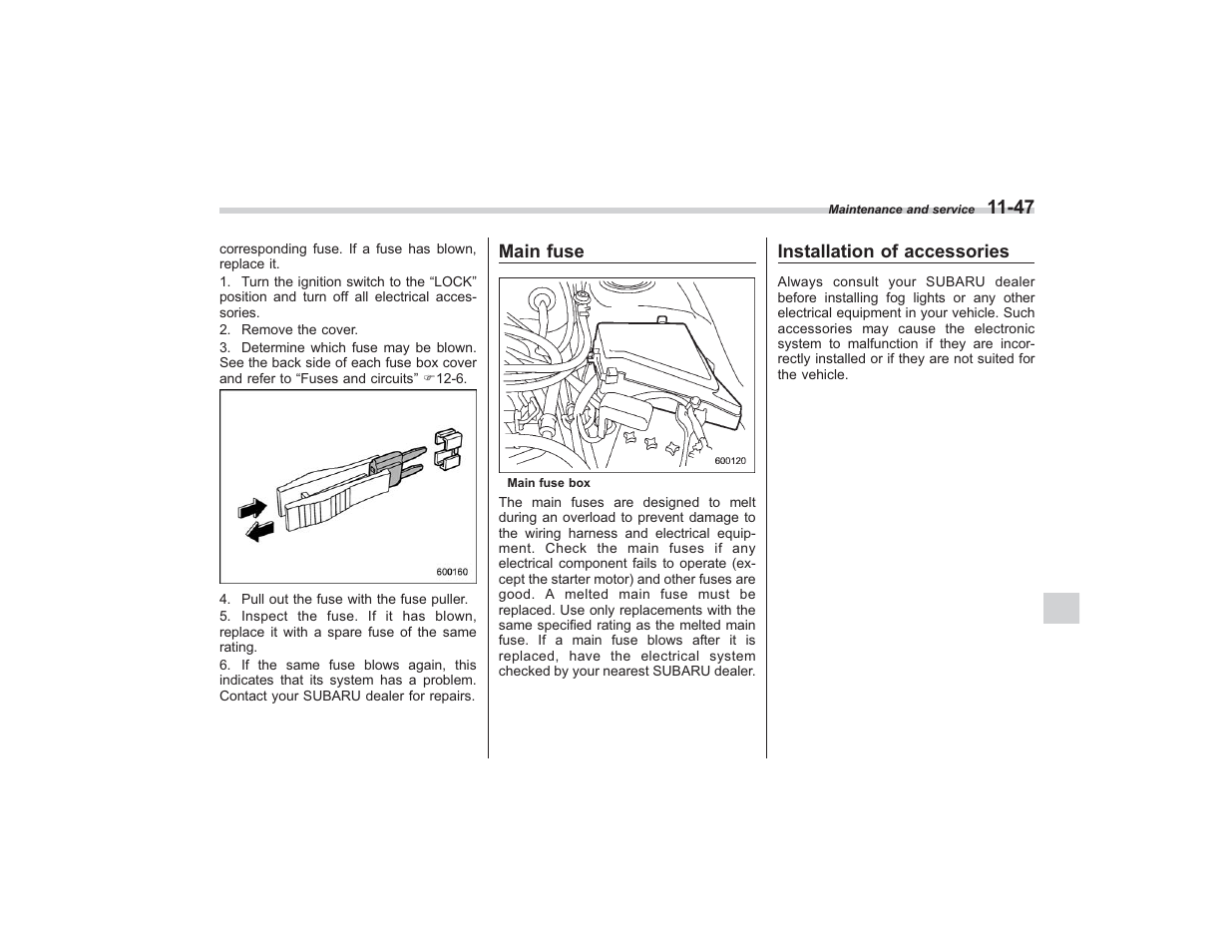 Subaru 2009 Impreza User Manual | Page 362 / 407