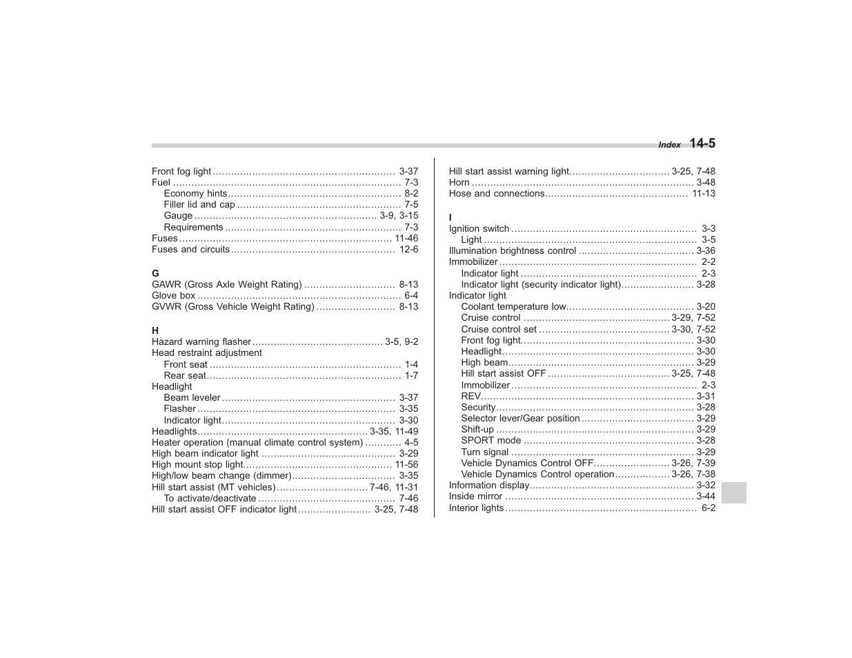 Subaru 2009 Impreza User Manual | Page 400 / 407