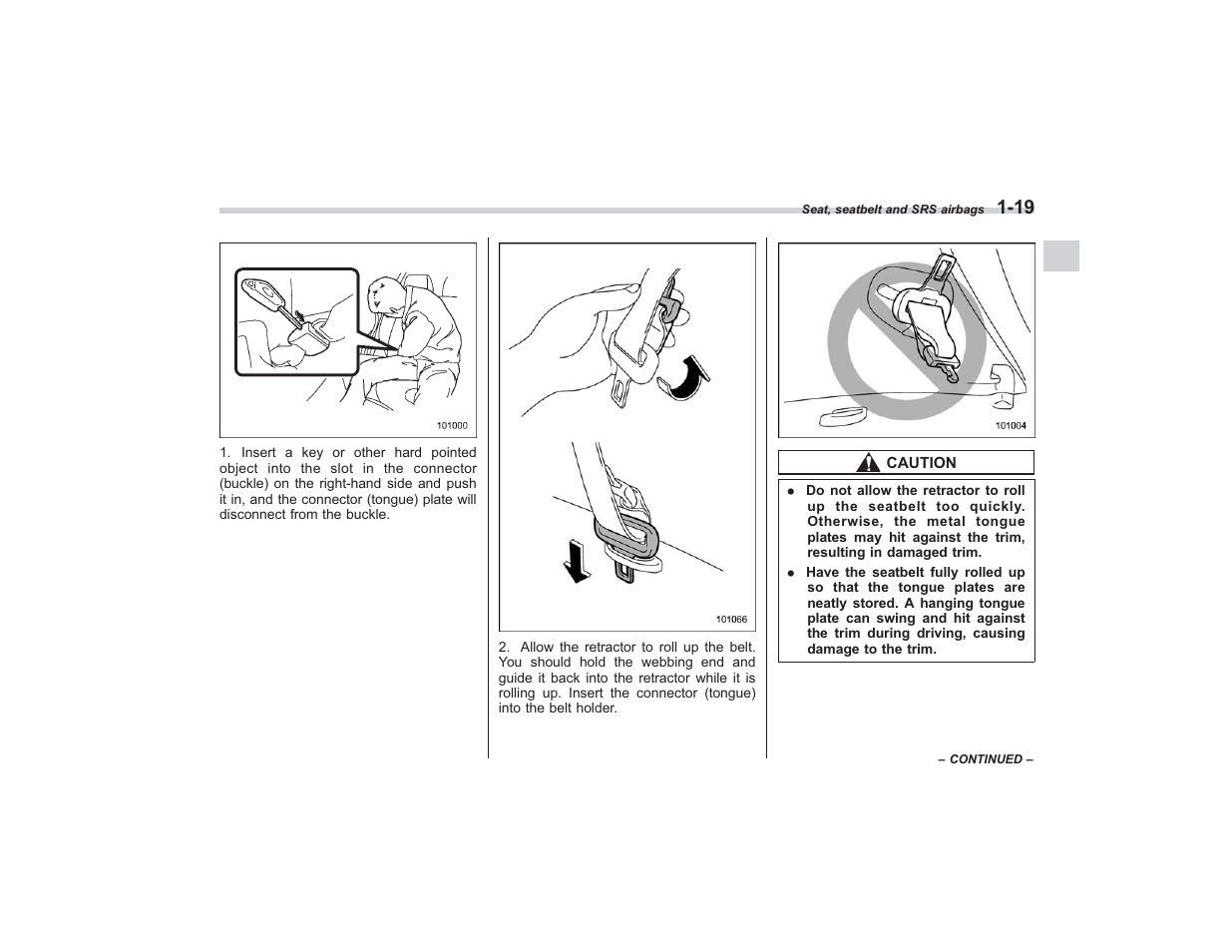 Subaru 2009 Impreza User Manual | Page 46 / 407