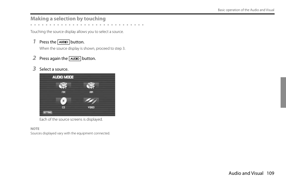 Subaru 2009 Impreza Navigation System User Manual | Page 109 / 248