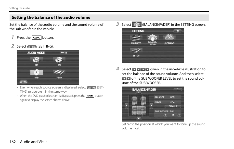 Subaru 2009 Impreza Navigation System User Manual | Page 162 / 248