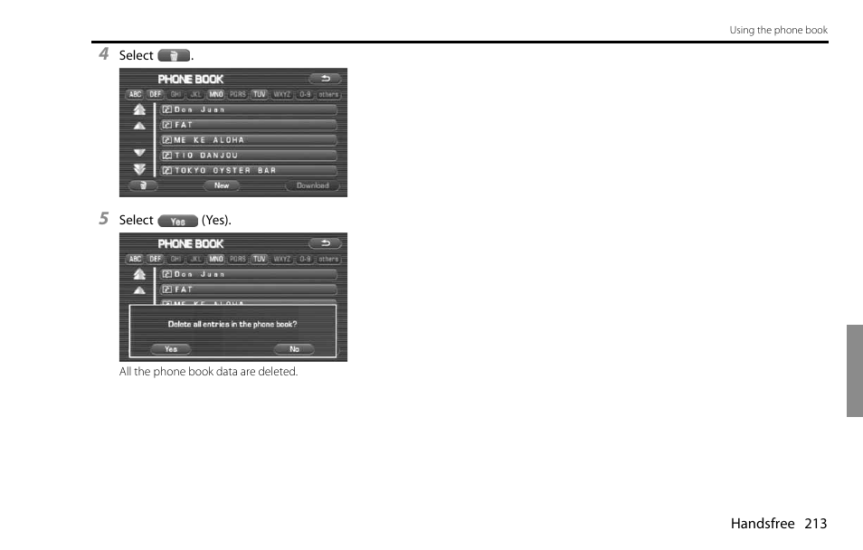 Subaru 2009 Impreza Navigation System User Manual | Page 213 / 248