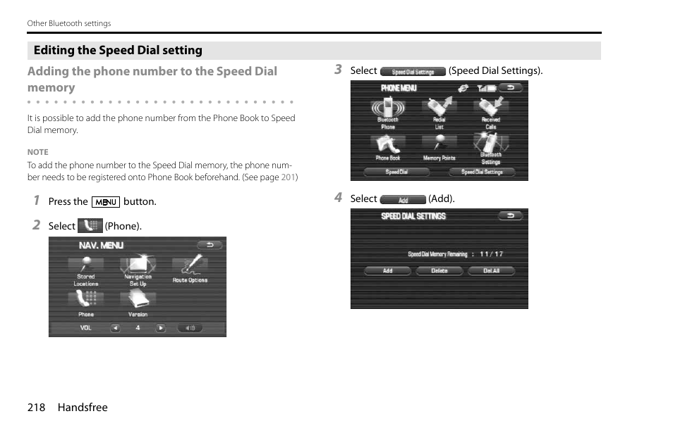 Subaru 2009 Impreza Navigation System User Manual | Page 218 / 248