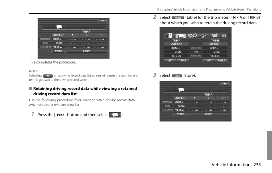 Subaru 2009 Impreza Navigation System User Manual | Page 235 / 248