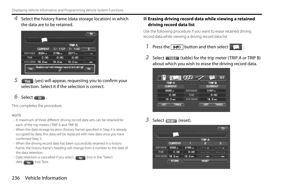 Subaru 2009 Impreza Navigation System User Manual | Page 236 / 248