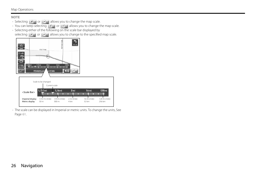 26 navigation | Subaru 2009 Impreza Navigation System User Manual | Page 26 / 248