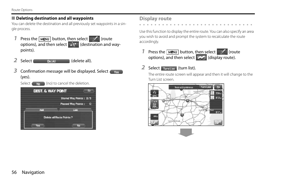 Subaru 2009 Impreza Navigation System User Manual | Page 56 / 248