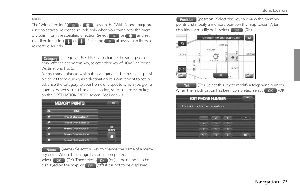 Subaru 2009 Impreza Navigation System User Manual | Page 73 / 248