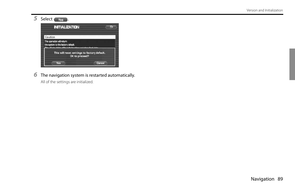 Subaru 2009 Impreza Navigation System User Manual | Page 89 / 248