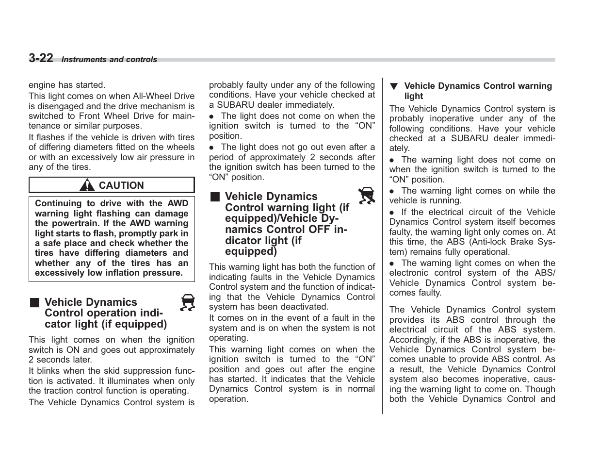 Subaru 2008 IMPREZA User Manual | Page 130 / 381