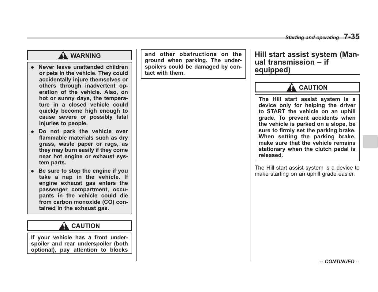 Subaru 2008 IMPREZA User Manual | Page 243 / 381