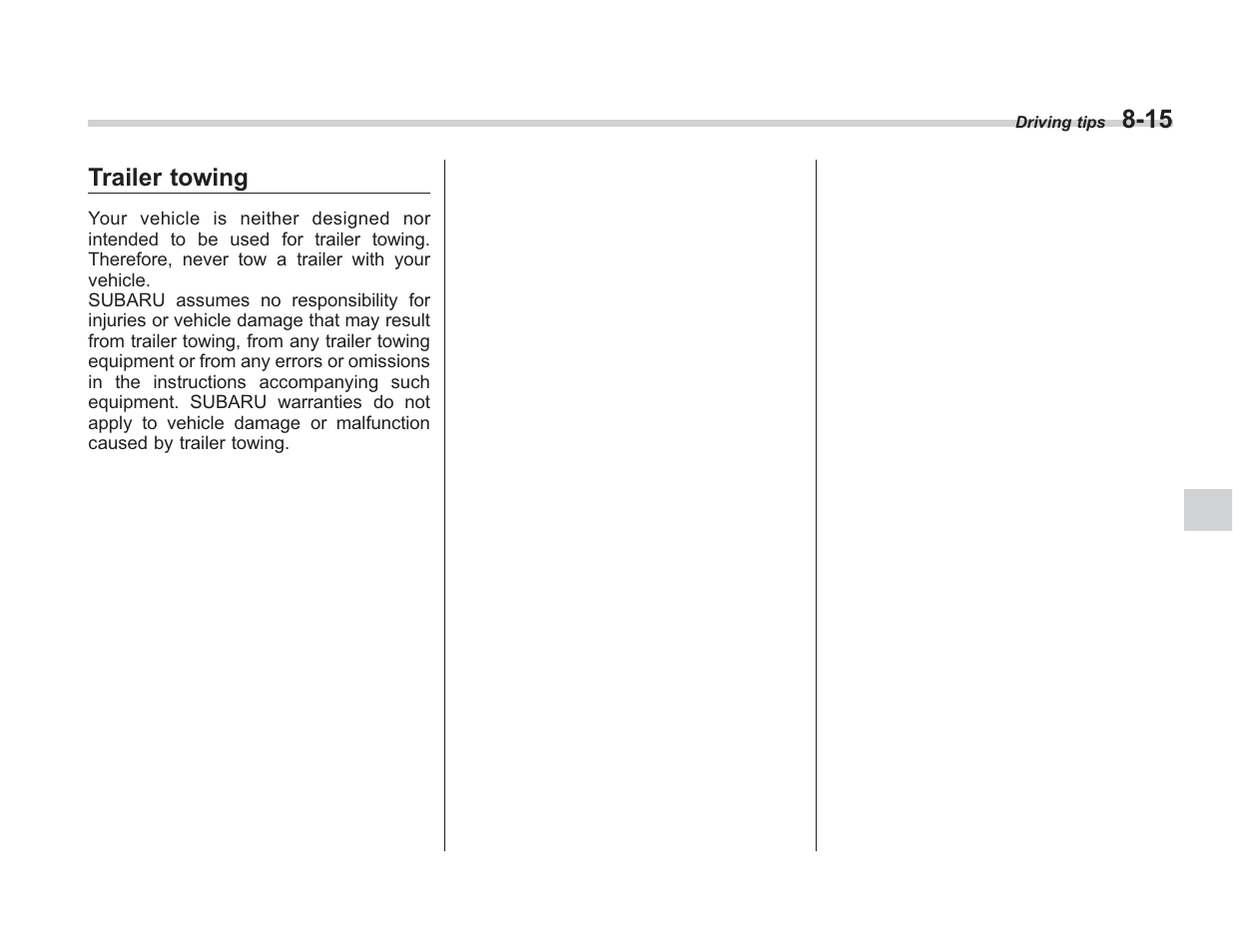 Subaru 2008 IMPREZA User Manual | Page 265 / 381