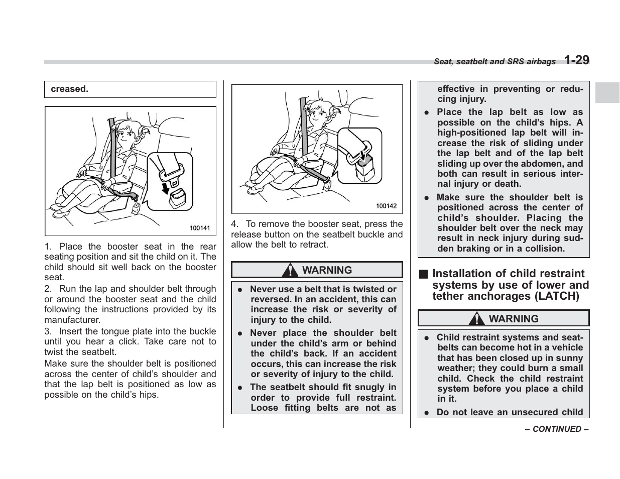 Subaru 2008 IMPREZA User Manual | Page 53 / 381