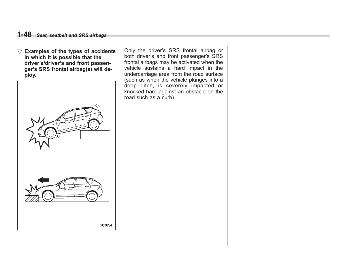 Subaru 2008 IMPREZA User Manual | Page 72 / 381