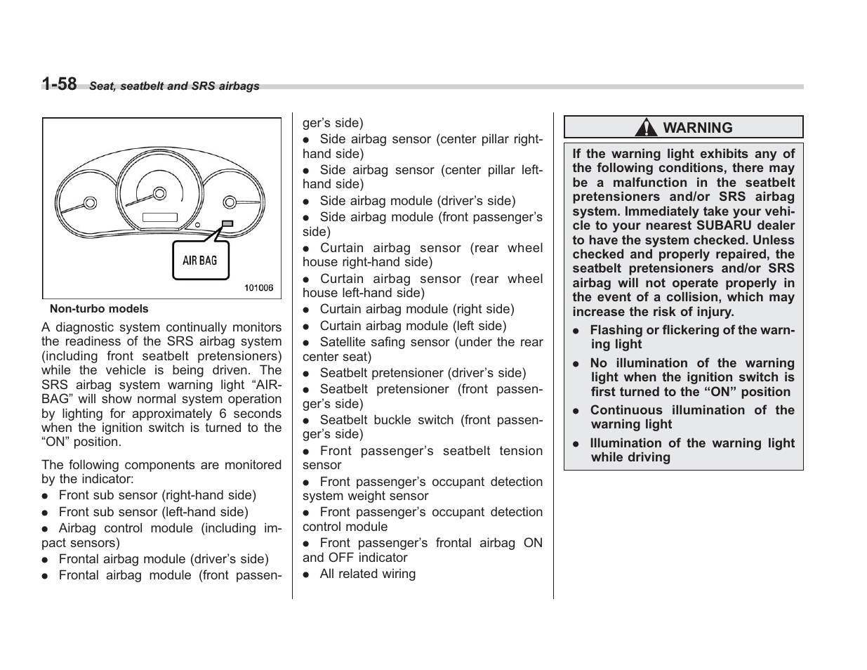 Subaru 2008 IMPREZA User Manual | Page 82 / 381