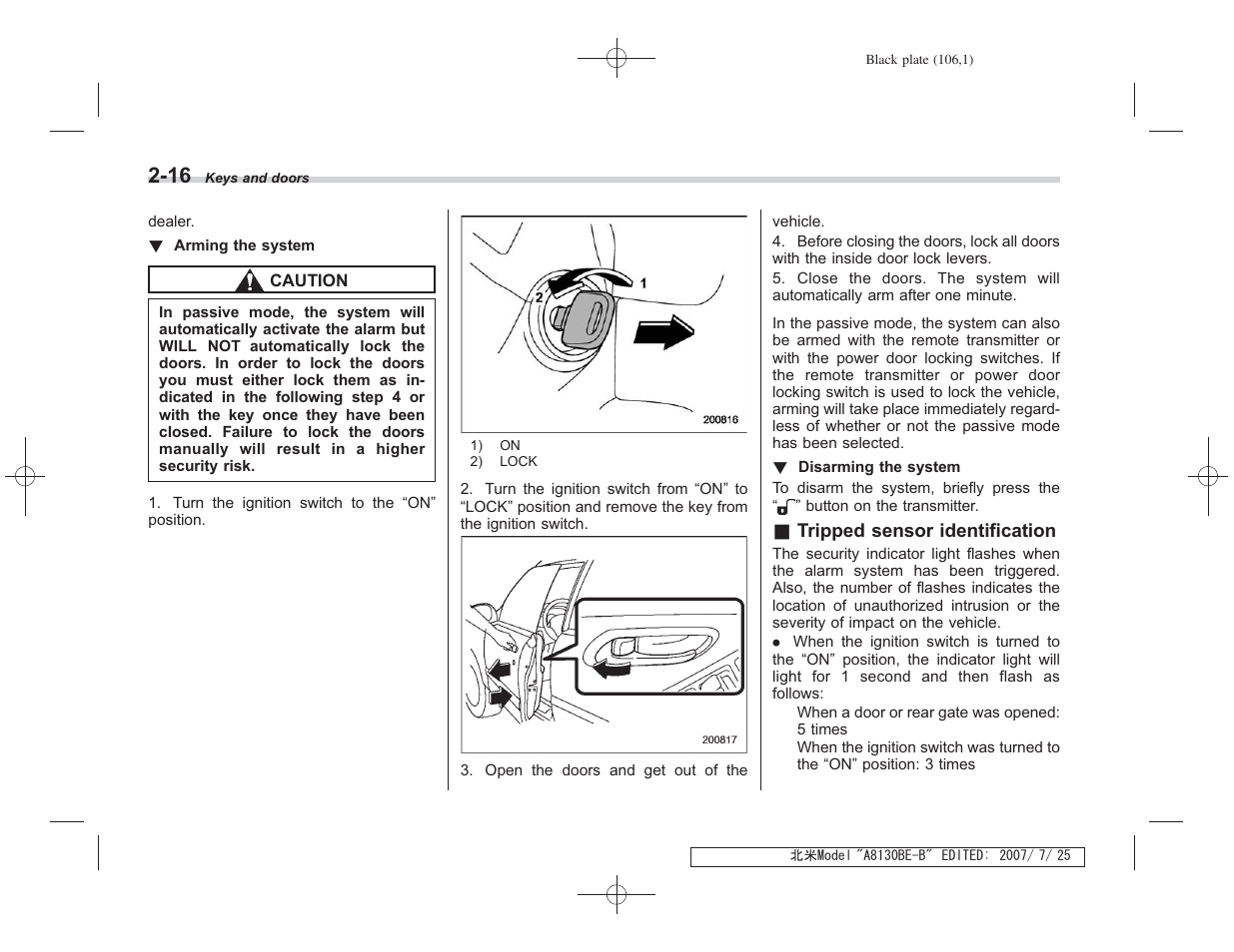 Subaru 2008 Forester 2.5X User Manual | Page 105 / 371