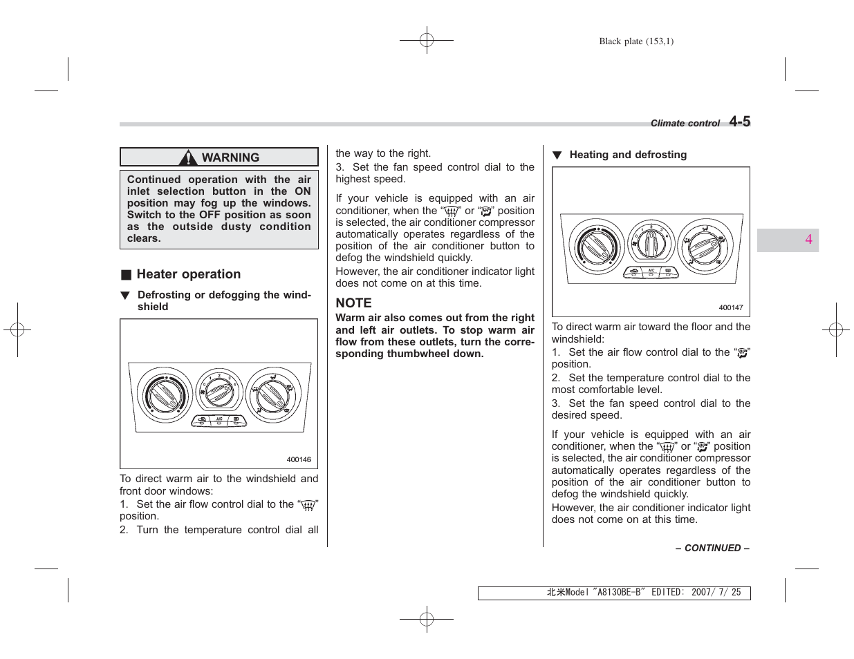 Subaru 2008 Forester 2.5X User Manual | Page 148 / 371