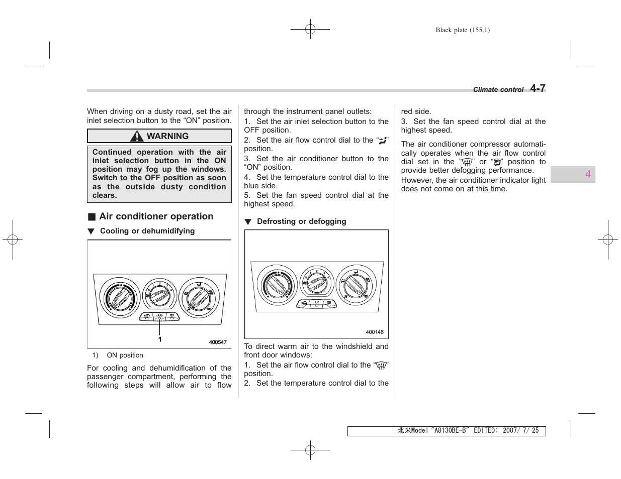 Subaru 2008 Forester 2.5X User Manual | Page 150 / 371