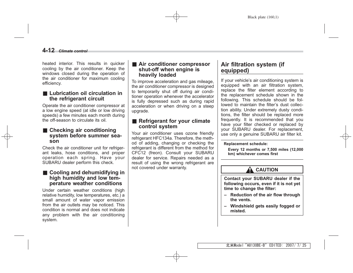 Subaru 2008 Forester 2.5X User Manual | Page 155 / 371