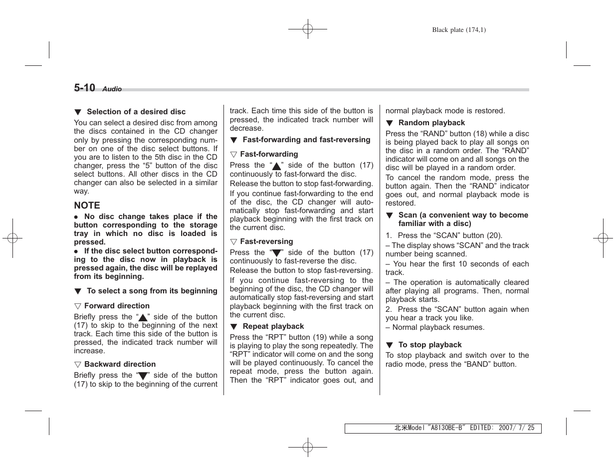 Subaru 2008 Forester 2.5X User Manual | Page 167 / 371