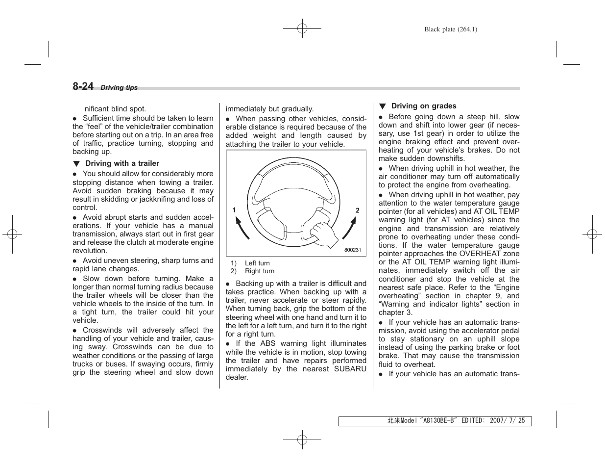 Subaru 2008 Forester 2.5X User Manual | Page 257 / 371