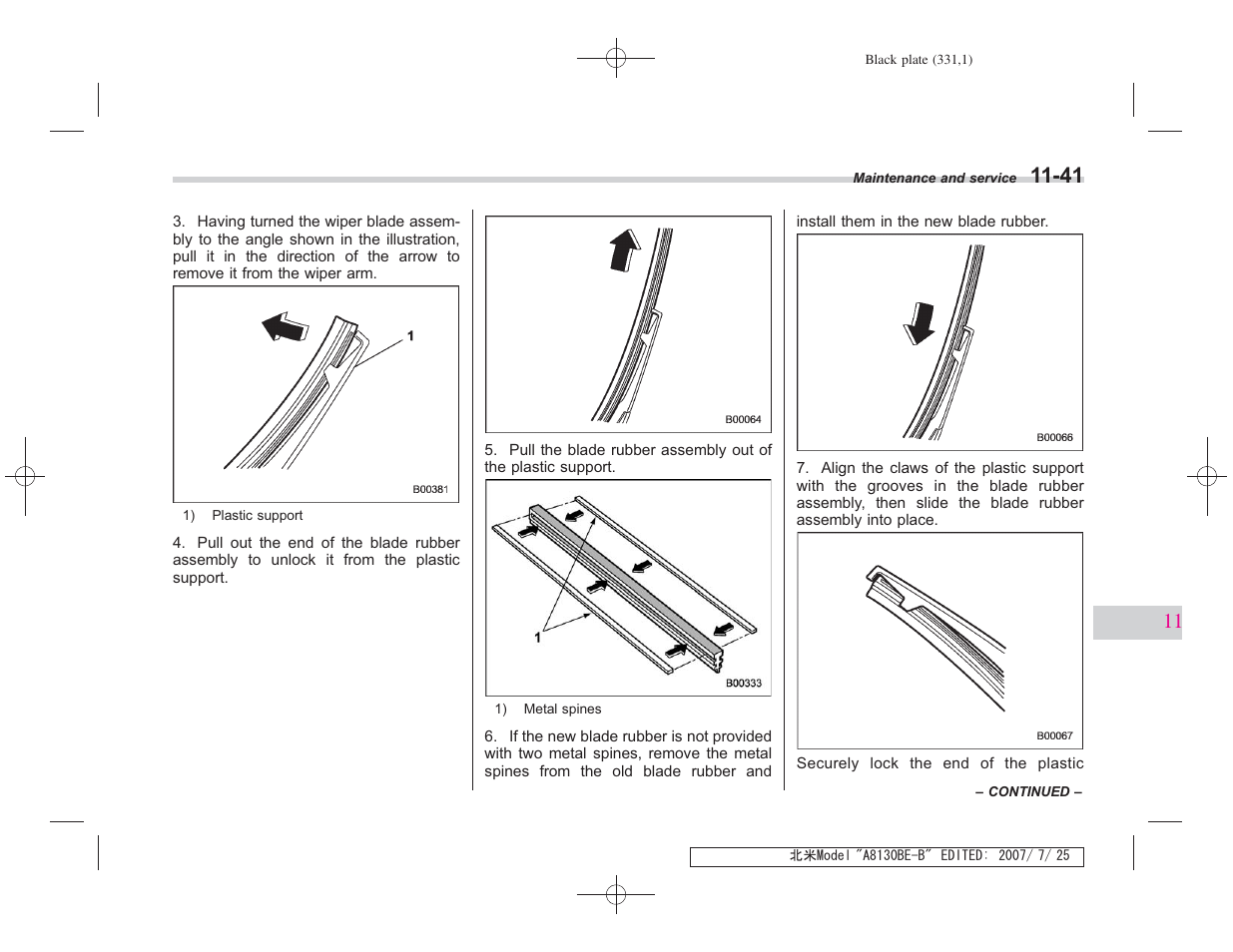 Subaru 2008 Forester 2.5X User Manual | Page 322 / 371