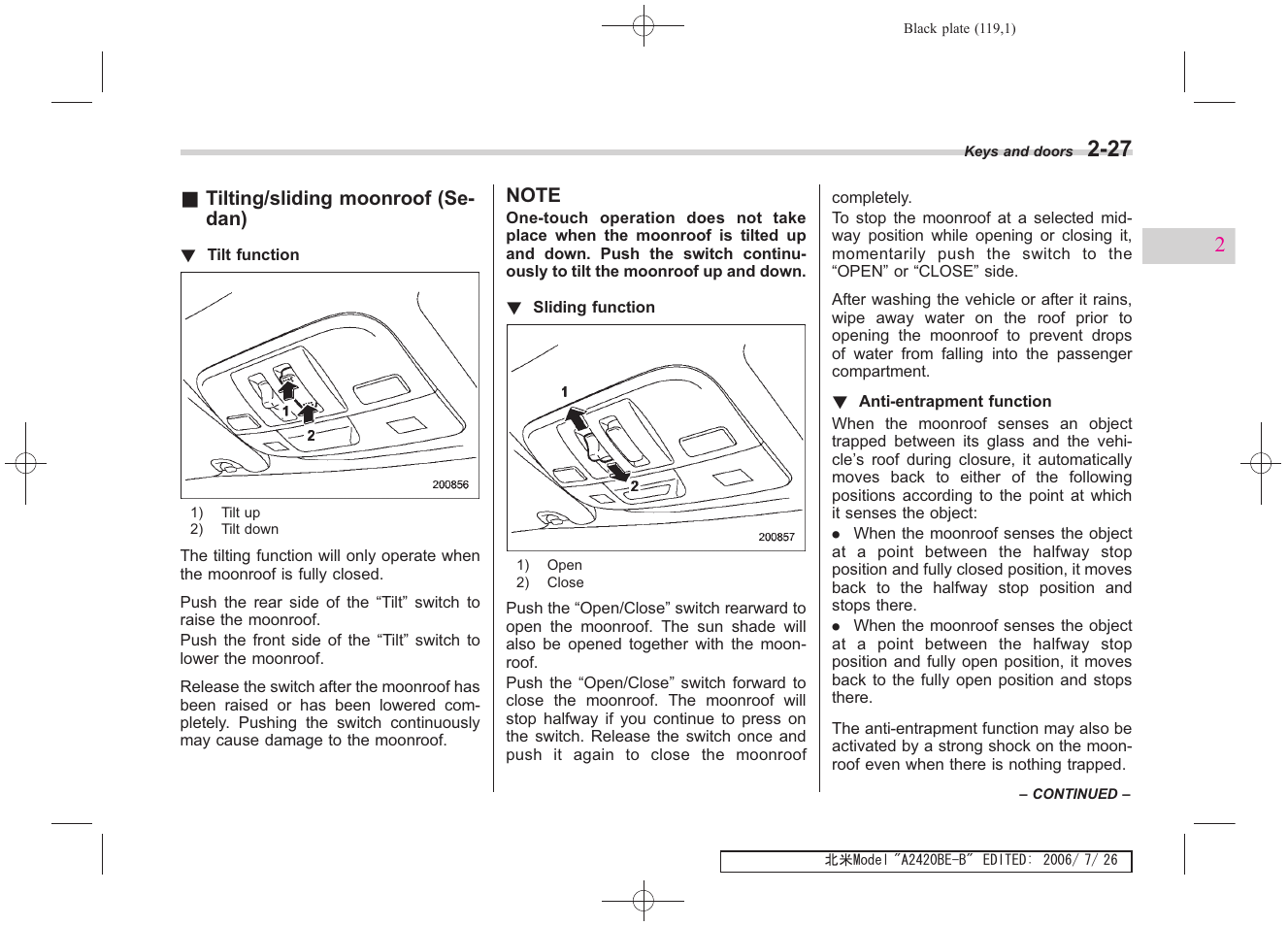 Subaru 2007 Legacy User Manual | Page 118 / 442