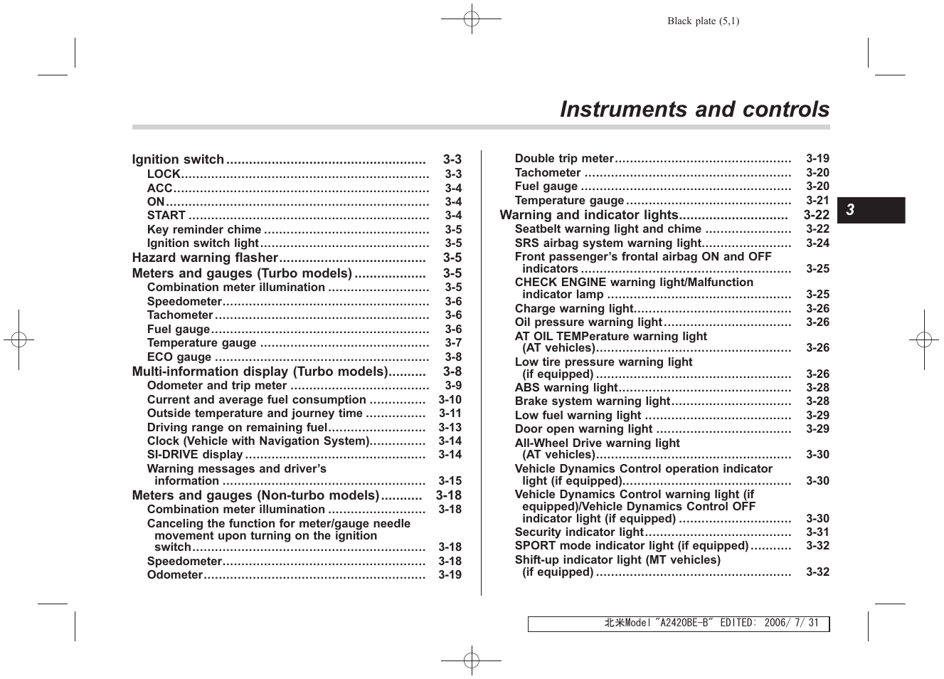 Msa5m0704a_10, Instruments and controls | Subaru 2007 Legacy User Manual | Page 122 / 442