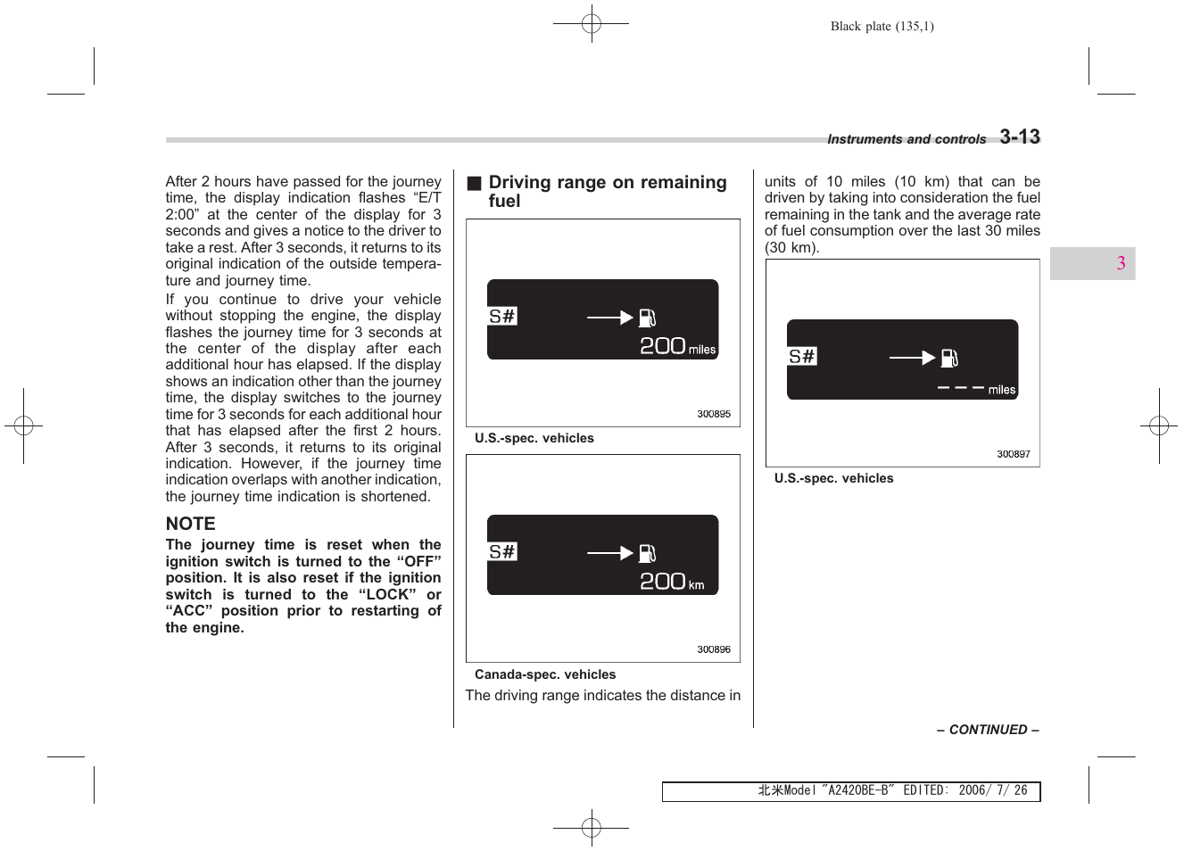 Subaru 2007 Legacy User Manual | Page 134 / 442