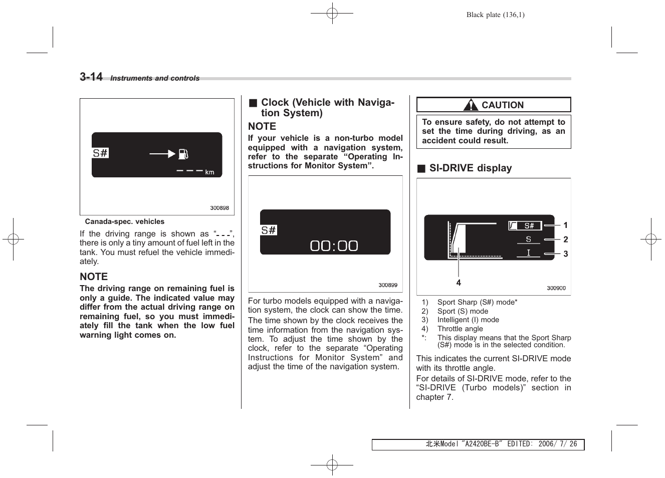 Subaru 2007 Legacy User Manual | Page 135 / 442