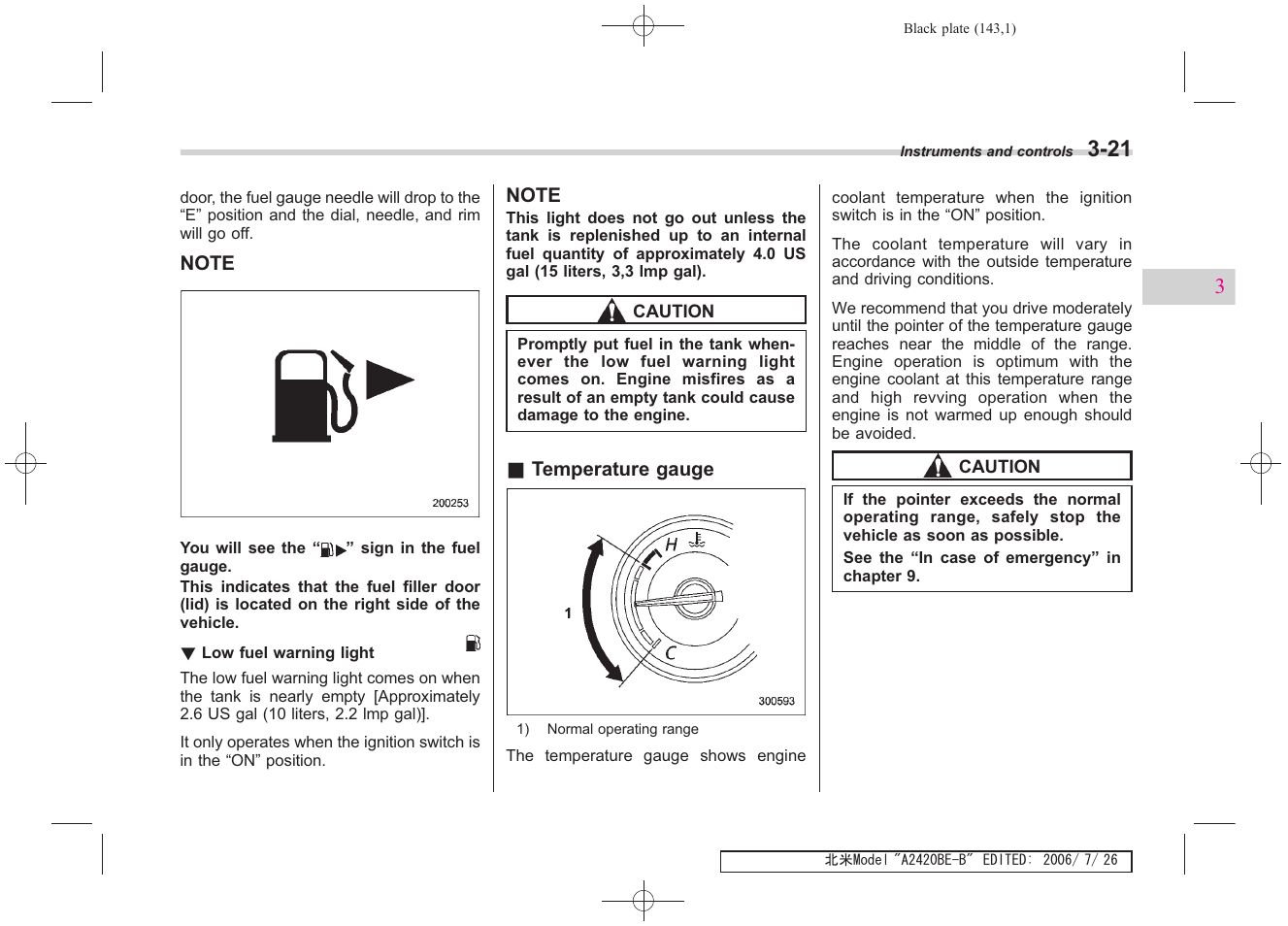 Subaru 2007 Legacy User Manual | Page 142 / 442