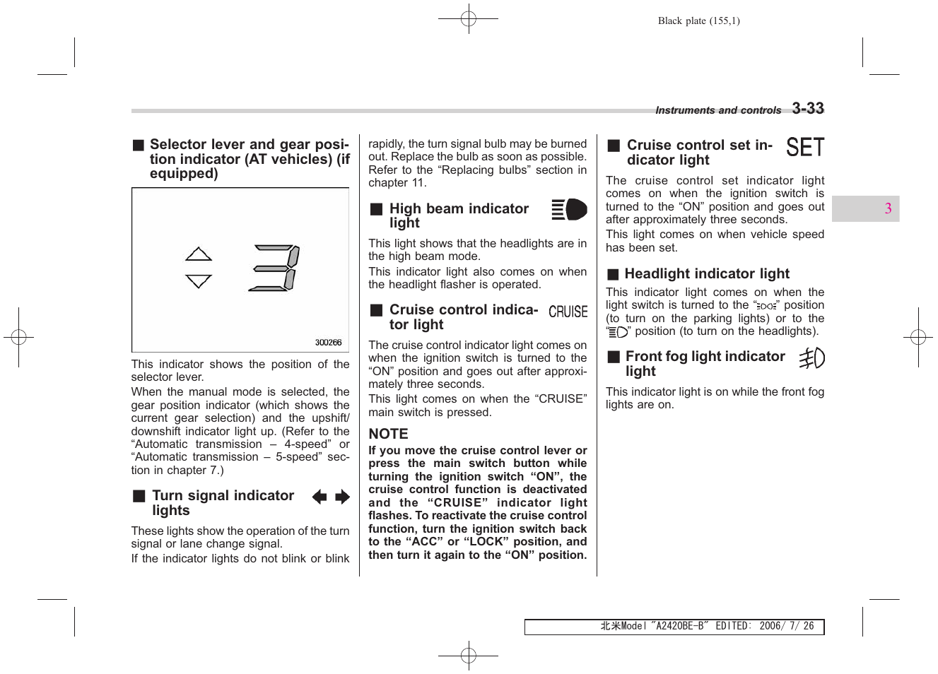 Subaru 2007 Legacy User Manual | Page 154 / 442