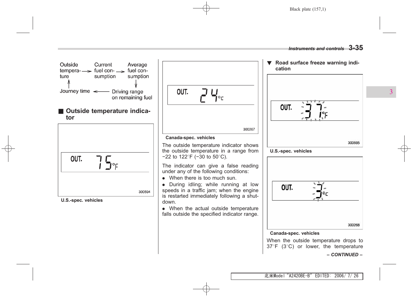 Subaru 2007 Legacy User Manual | Page 156 / 442