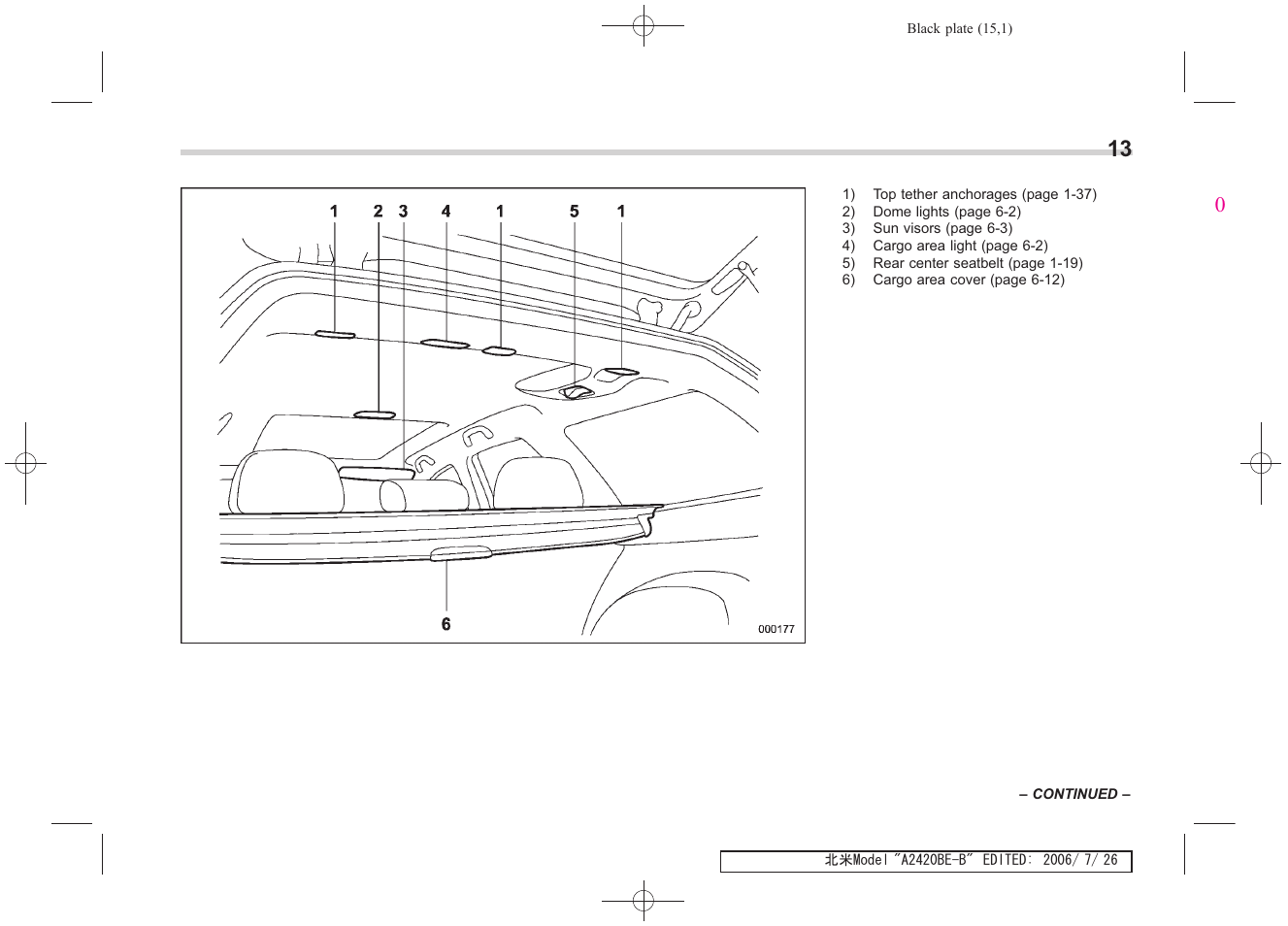 Subaru 2007 Legacy User Manual | Page 16 / 442