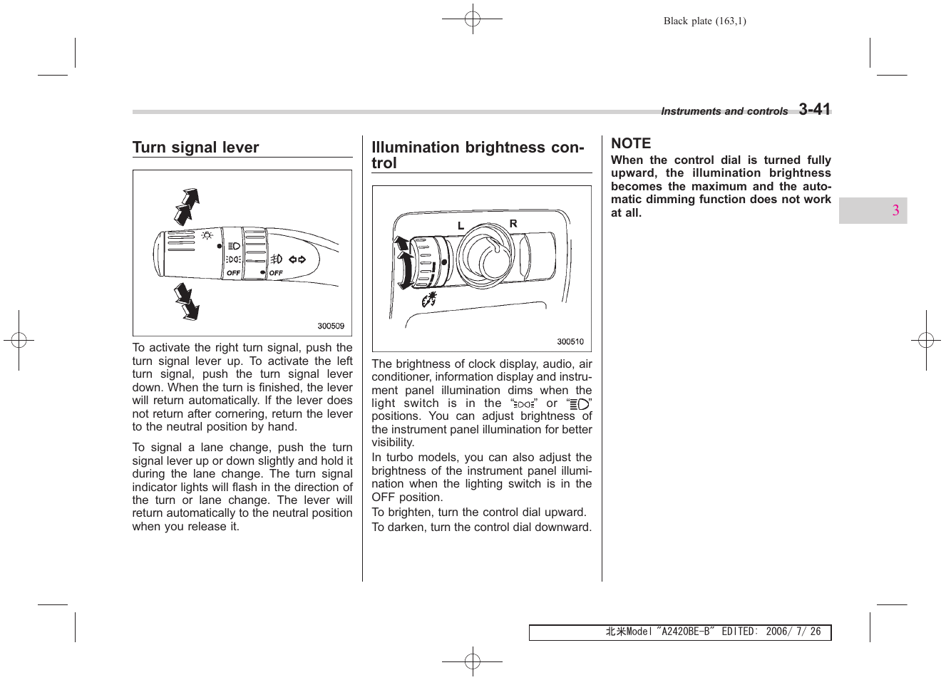 Subaru 2007 Legacy User Manual | Page 162 / 442