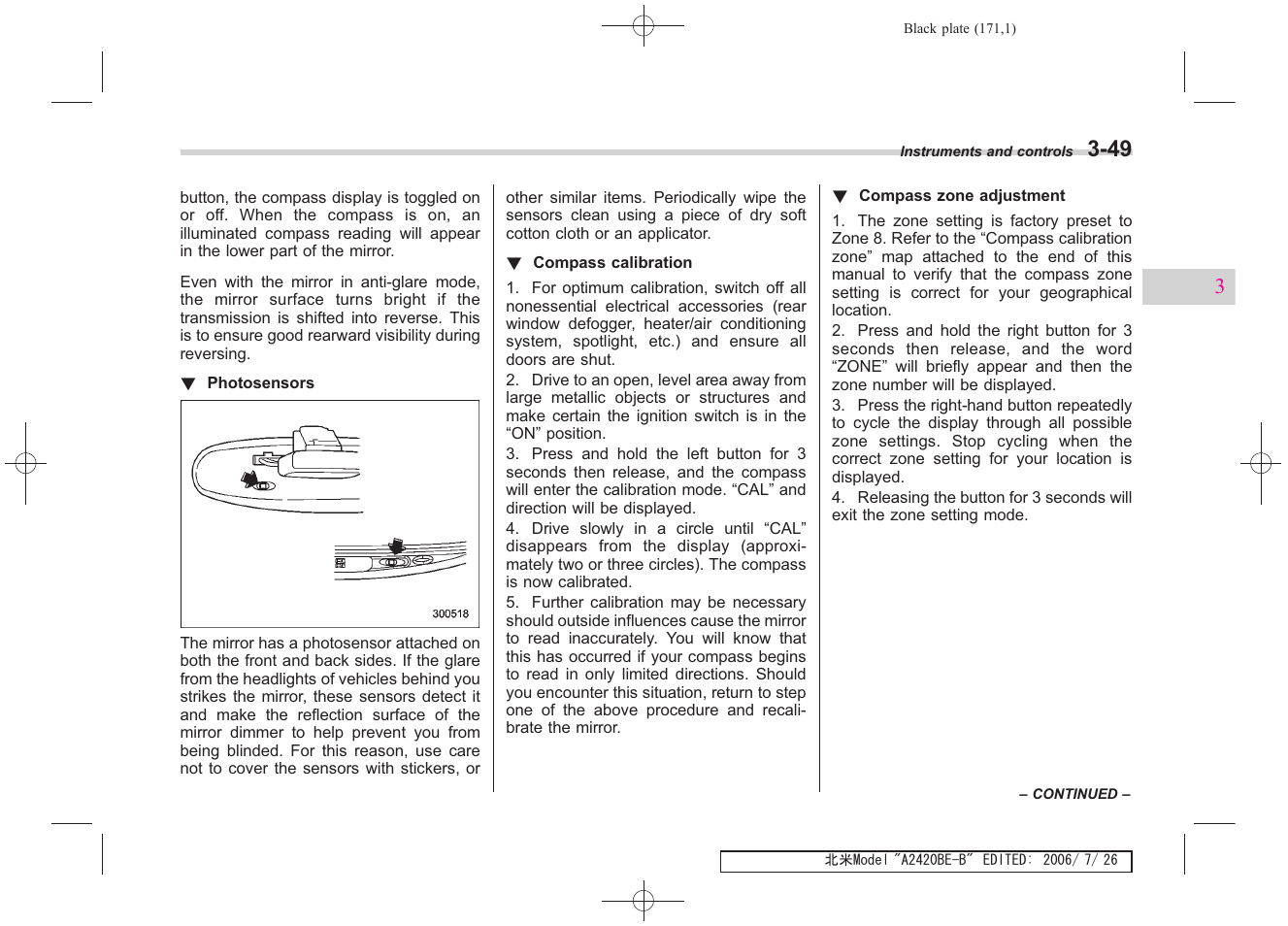 Subaru 2007 Legacy User Manual | Page 170 / 442