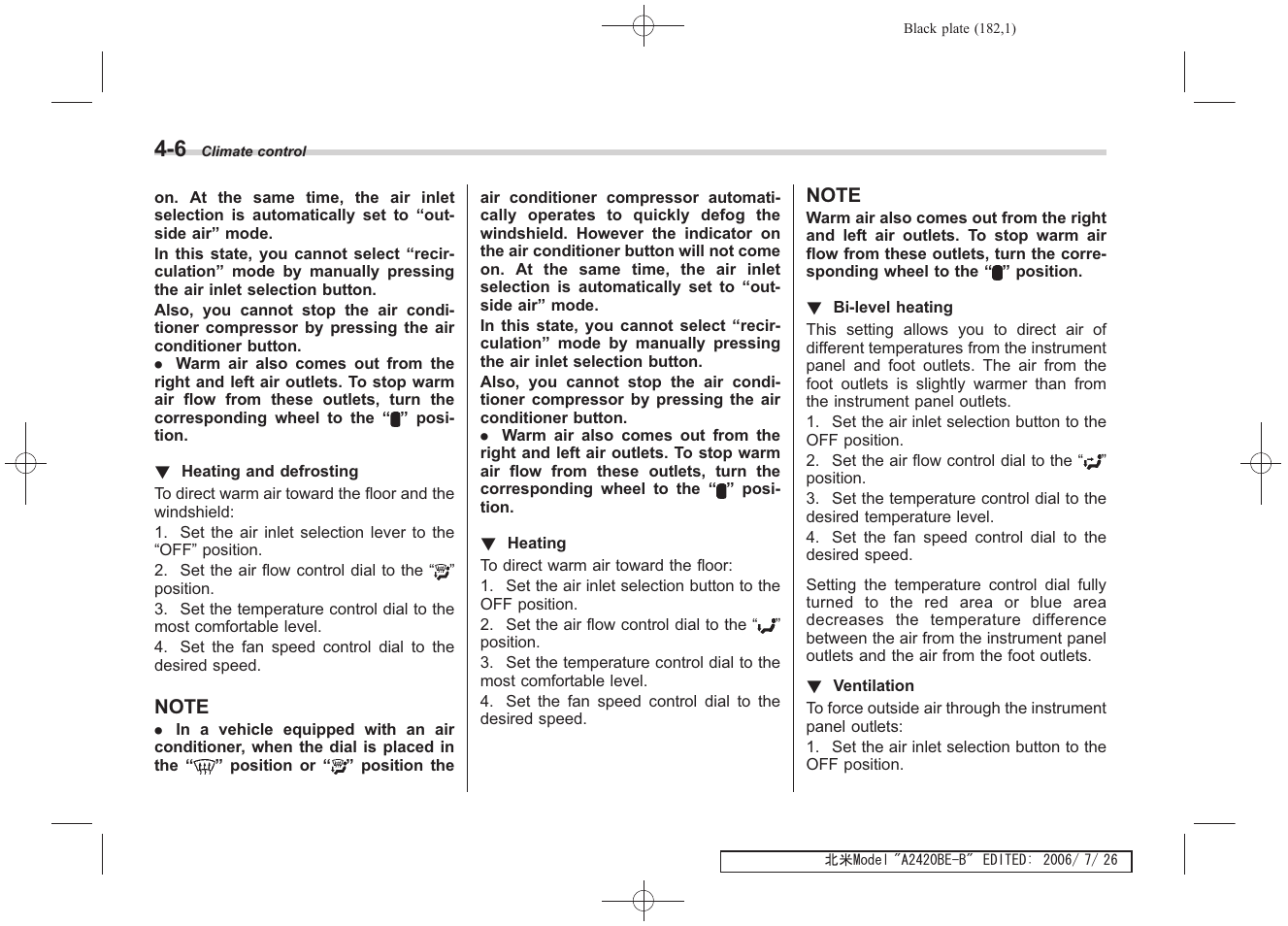 Subaru 2007 Legacy User Manual | Page 179 / 442