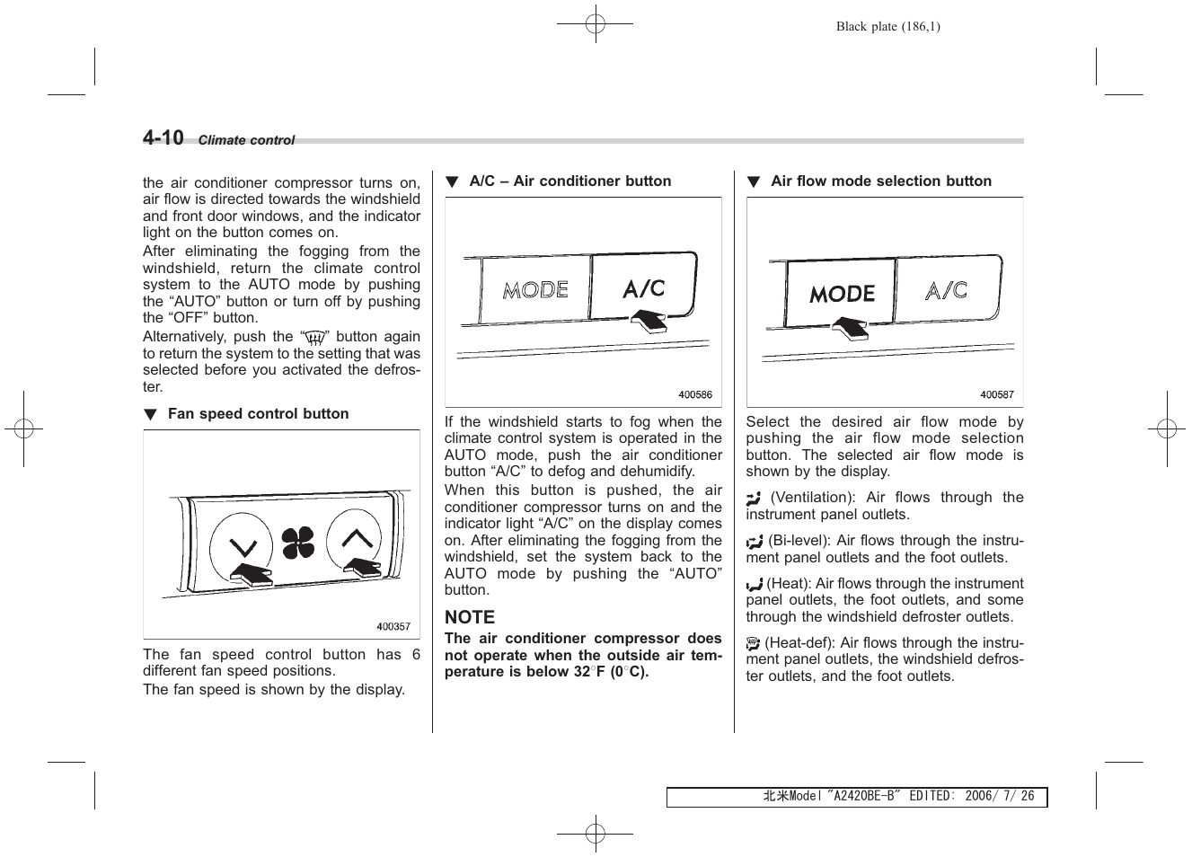 Subaru 2007 Legacy User Manual | Page 183 / 442