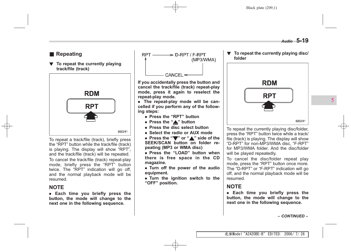 Subaru 2007 Legacy User Manual | Page 206 / 442