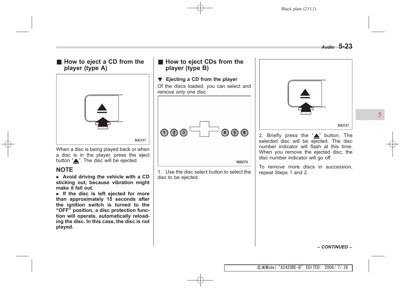 Subaru 2007 Legacy User Manual | Page 210 / 442