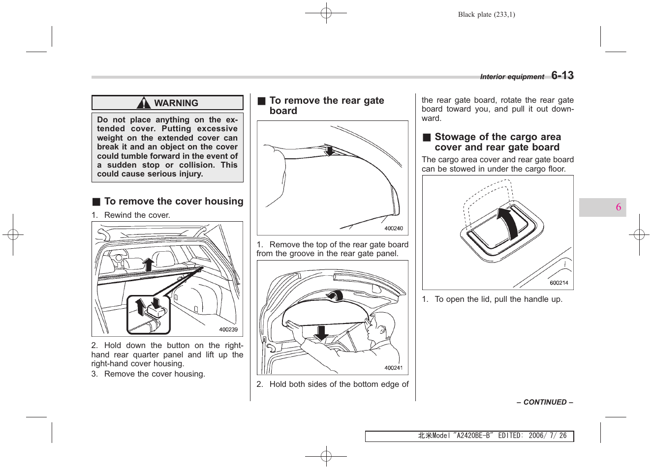 Subaru 2007 Legacy User Manual | Page 228 / 442