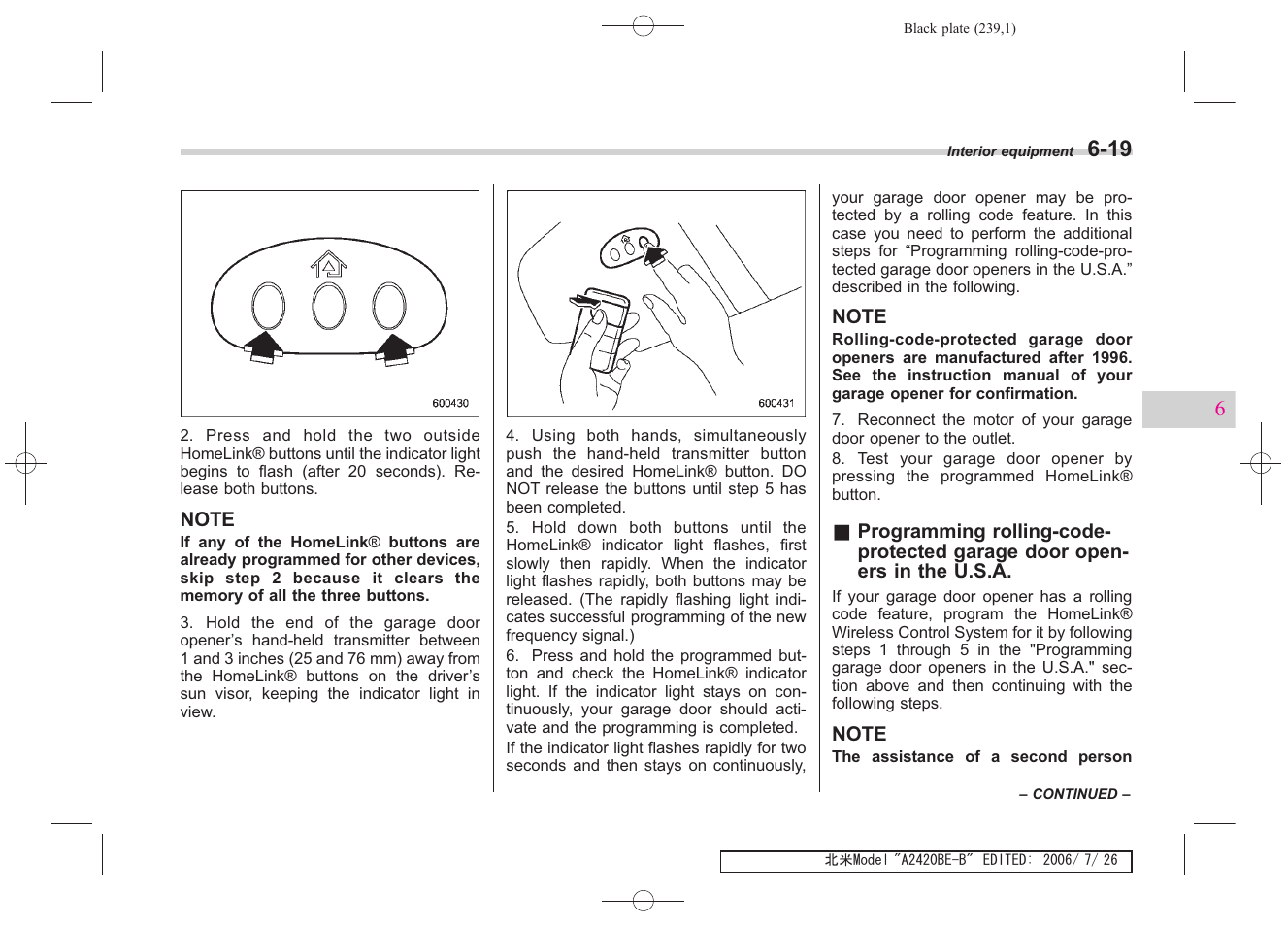 Subaru 2007 Legacy User Manual | Page 234 / 442