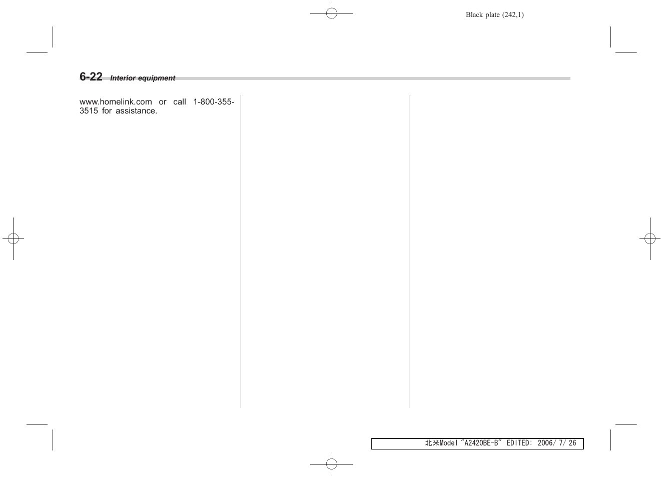 Subaru 2007 Legacy User Manual | Page 237 / 442