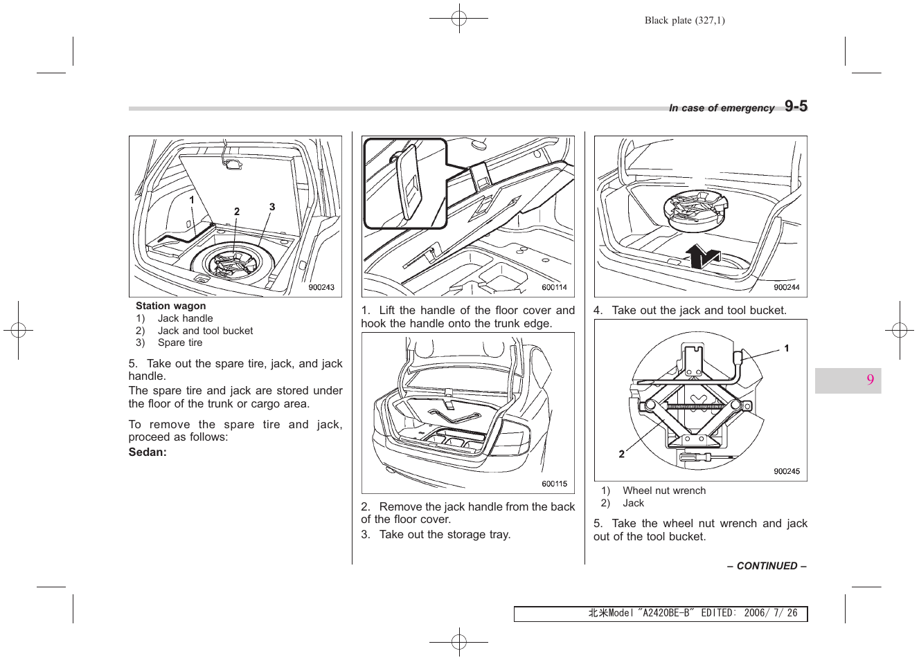 Subaru 2007 Legacy User Manual | Page 322 / 442