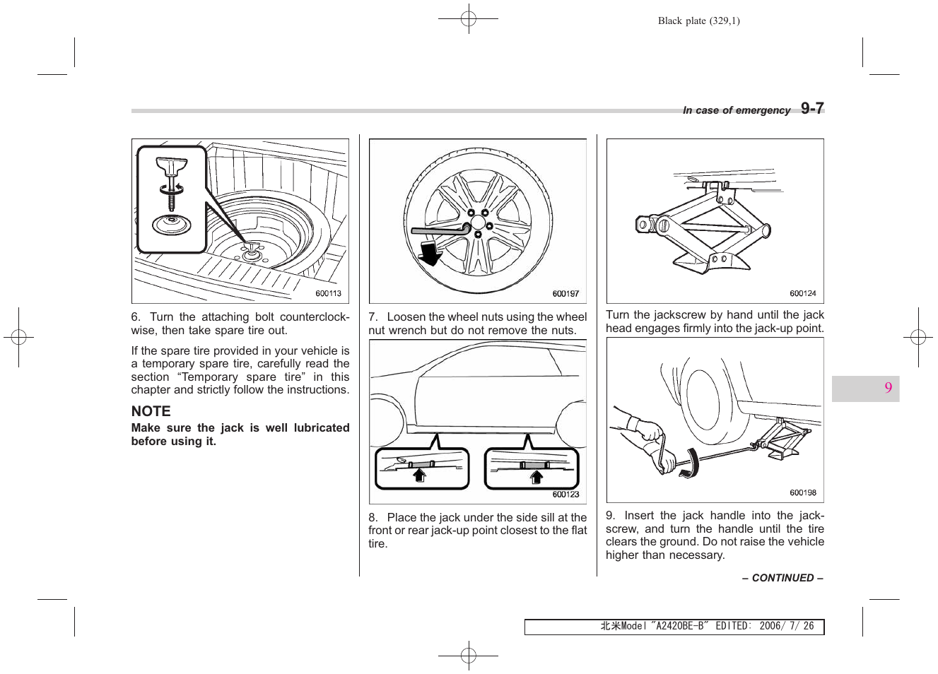 Subaru 2007 Legacy User Manual | Page 324 / 442