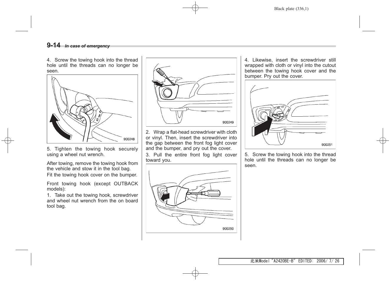 Subaru 2007 Legacy User Manual | Page 331 / 442