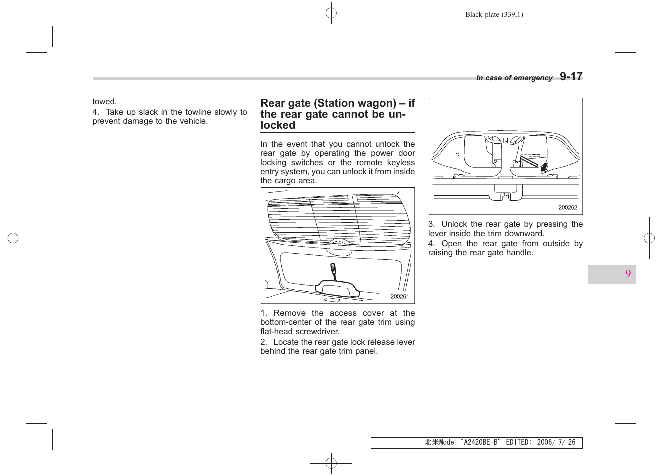 Subaru 2007 Legacy User Manual | Page 334 / 442