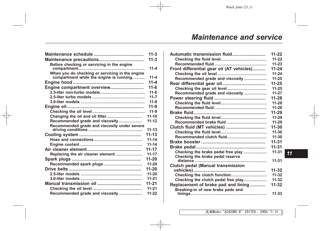 Msa5m0704a_18, Maintenance and service | Subaru 2007 Legacy User Manual | Page 344 / 442
